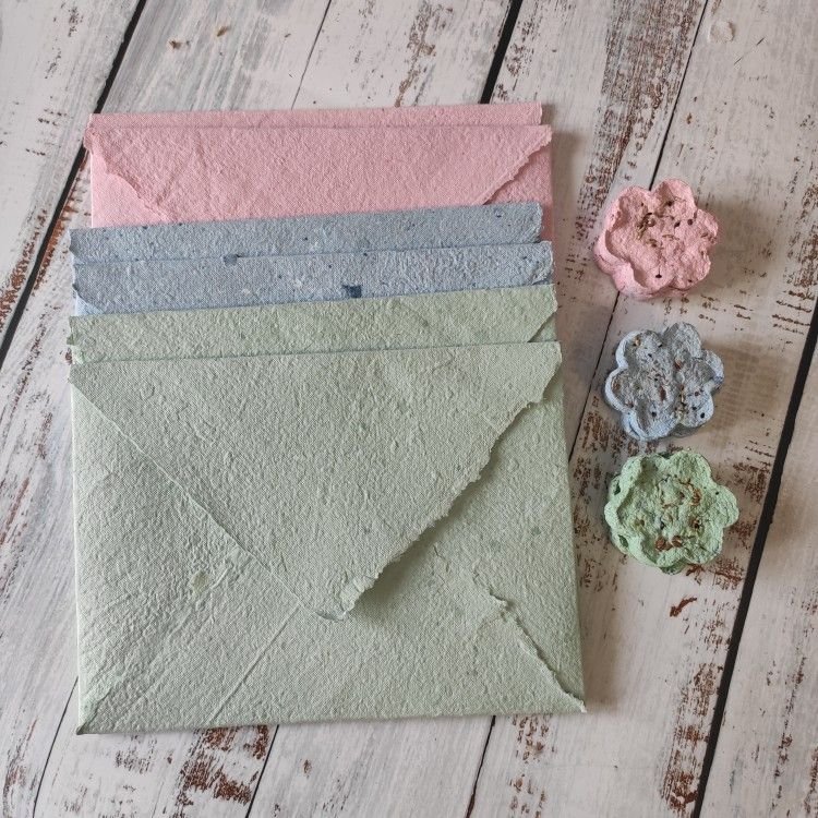 Detalle papel artesanal